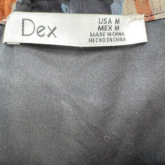 Dex Multicolor Paisley Midi Dress - Picture 4 of 13